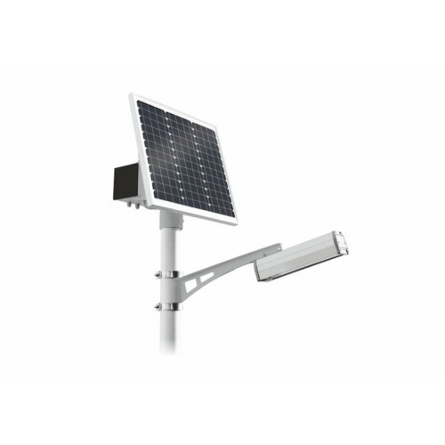 Автономная система освещения на солнечной электростанции SGM - 150/75 комплект (с датчиком движения) 12В